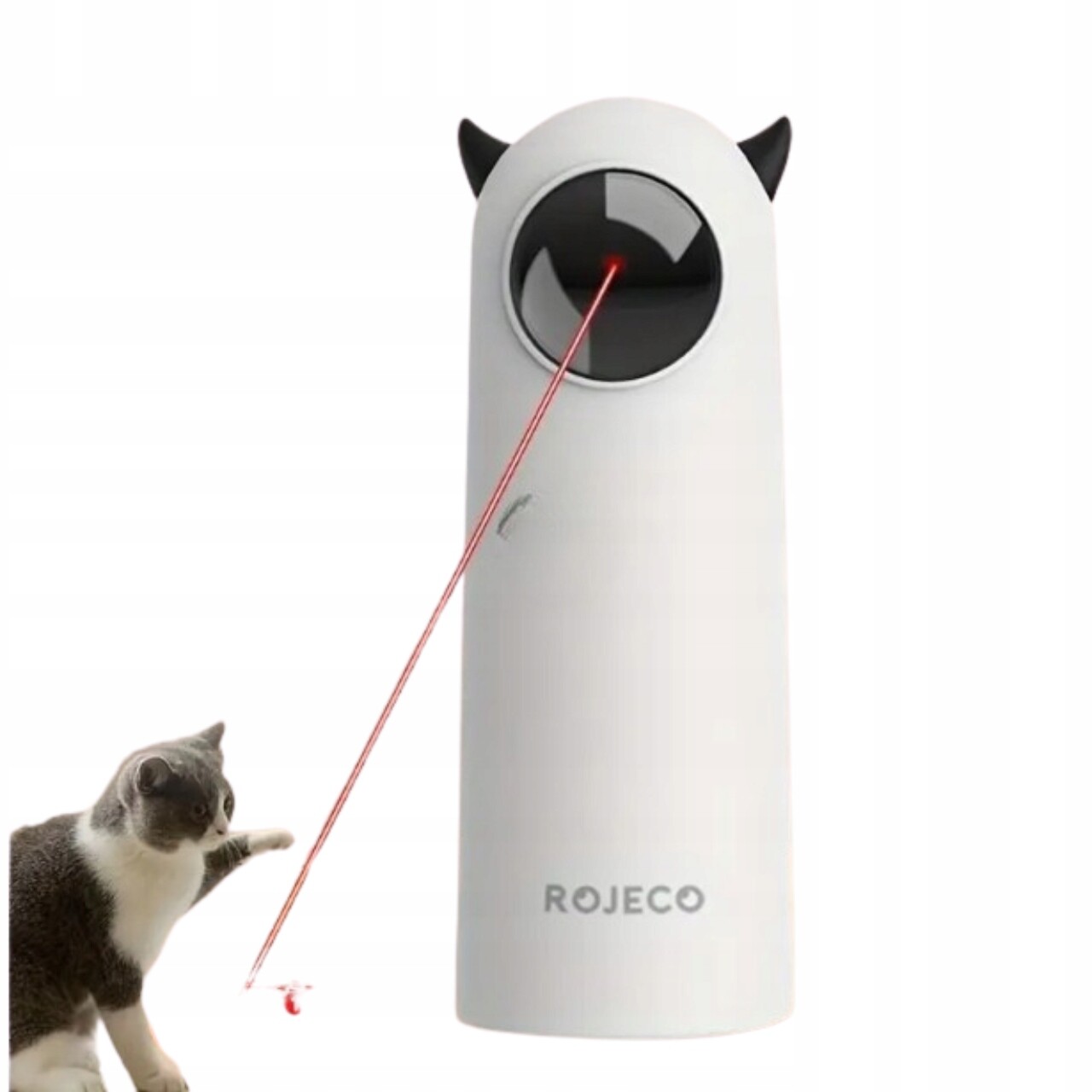Automatická laserová Hračka pro kočky Interaktivní Inteligentní Bez Baterií