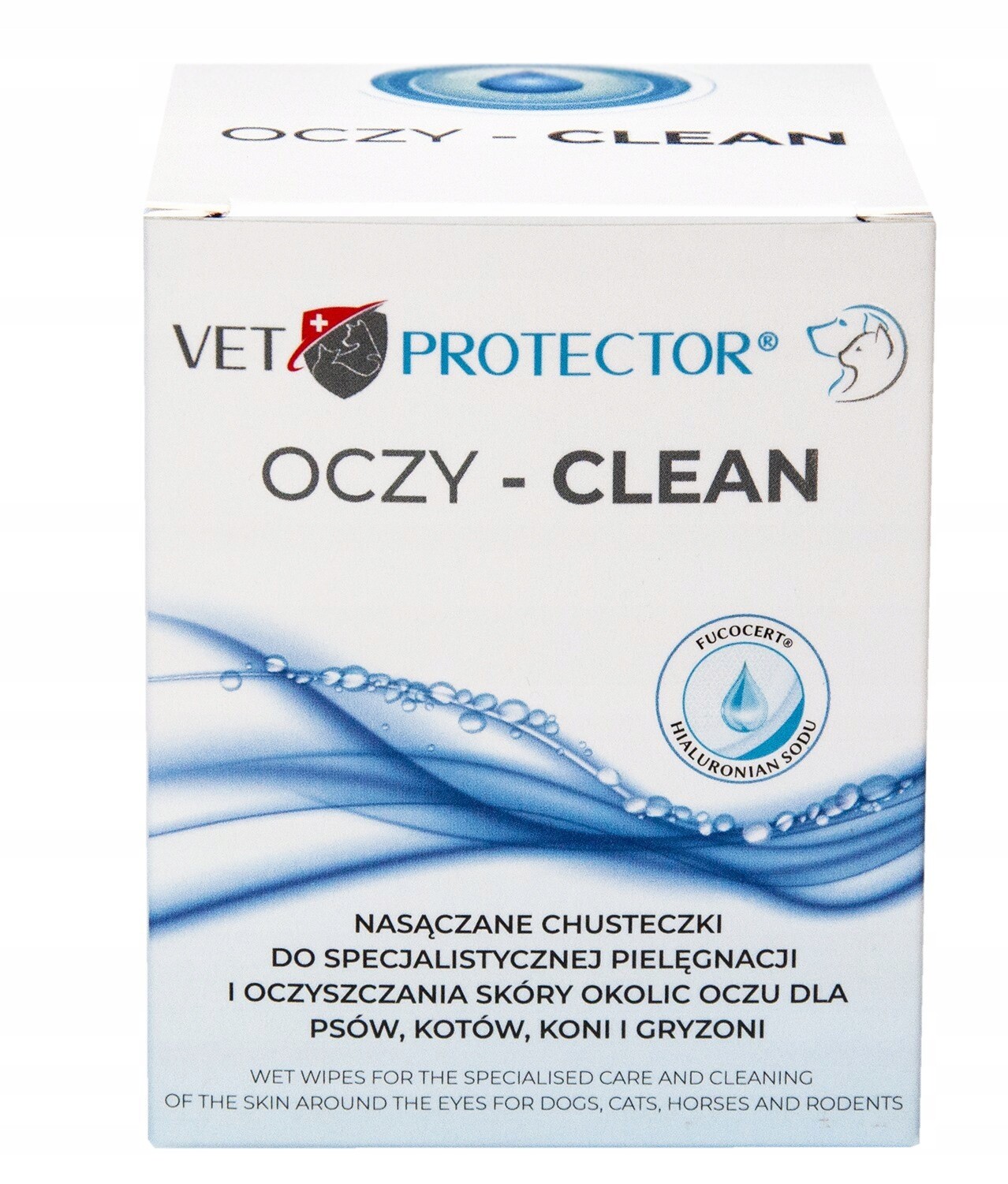 Vet Protector Oči Clean ubrousky na čištění očí pro psa a kočku 2