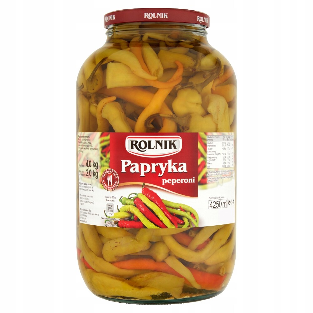 Rolnik Paprika Peperoni 4,0 Kg