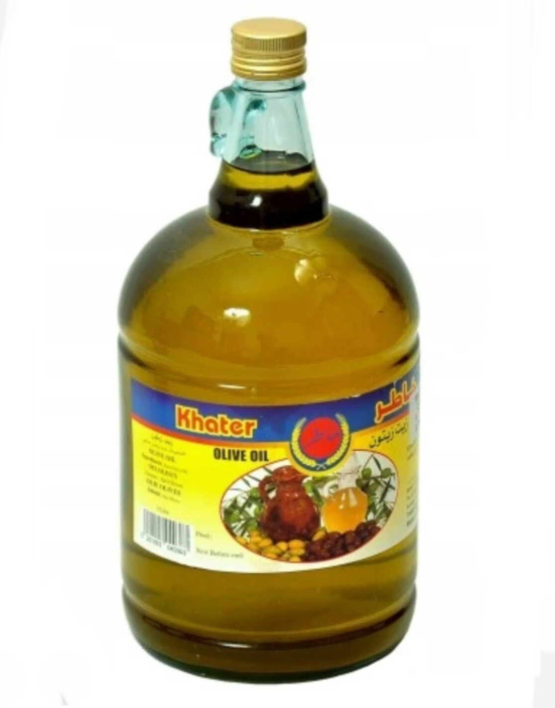 Libanonský olivový olej Khater 3L přírodní poklad 3000 ml lisovaný za studena