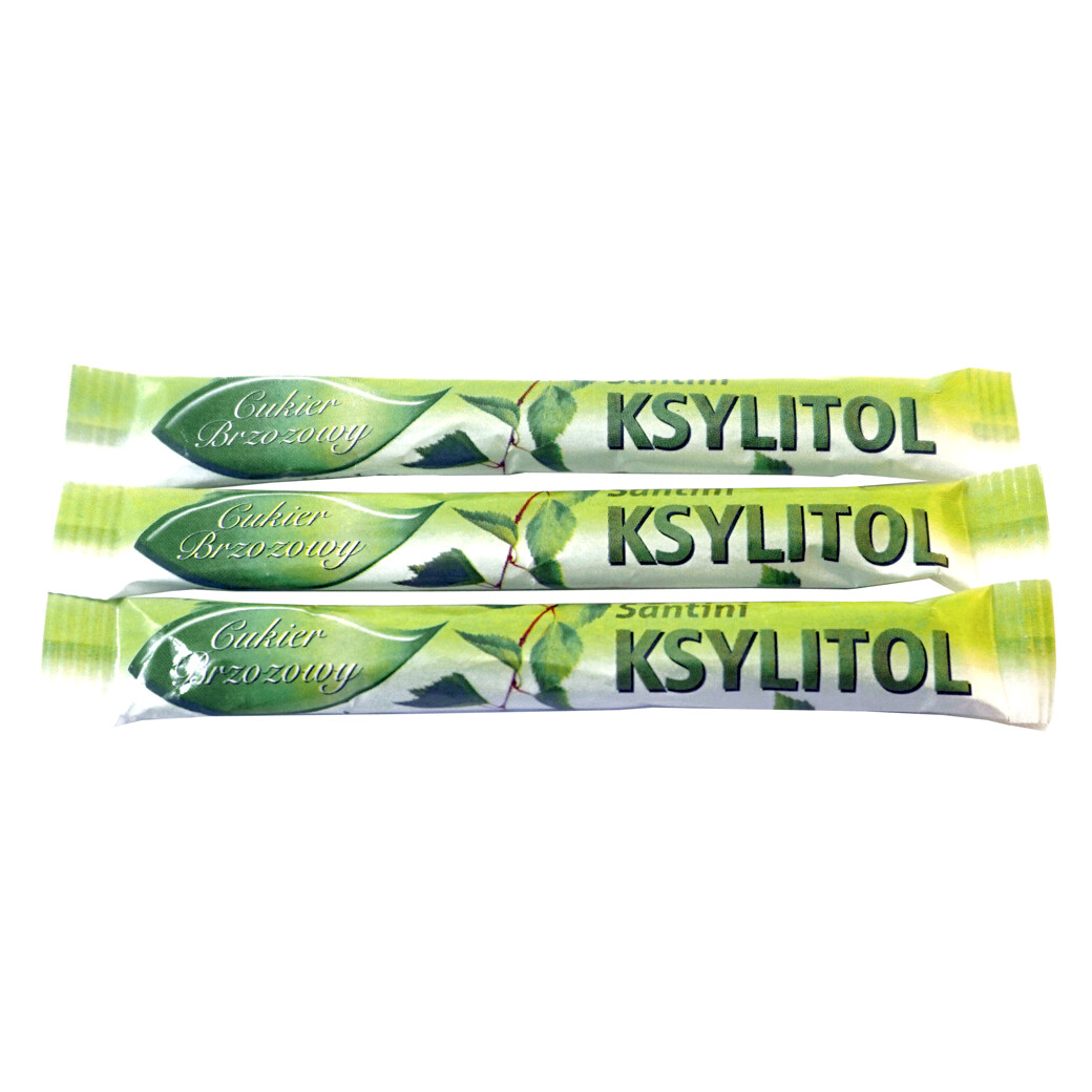 Xylitol, cukr březový sáček 1000x5g Santini