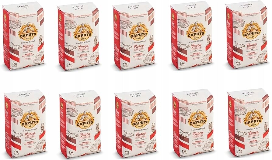 Italská mouka na pizzu Cuoco typ 00 Caputo 1 kg, originální karton výrobce