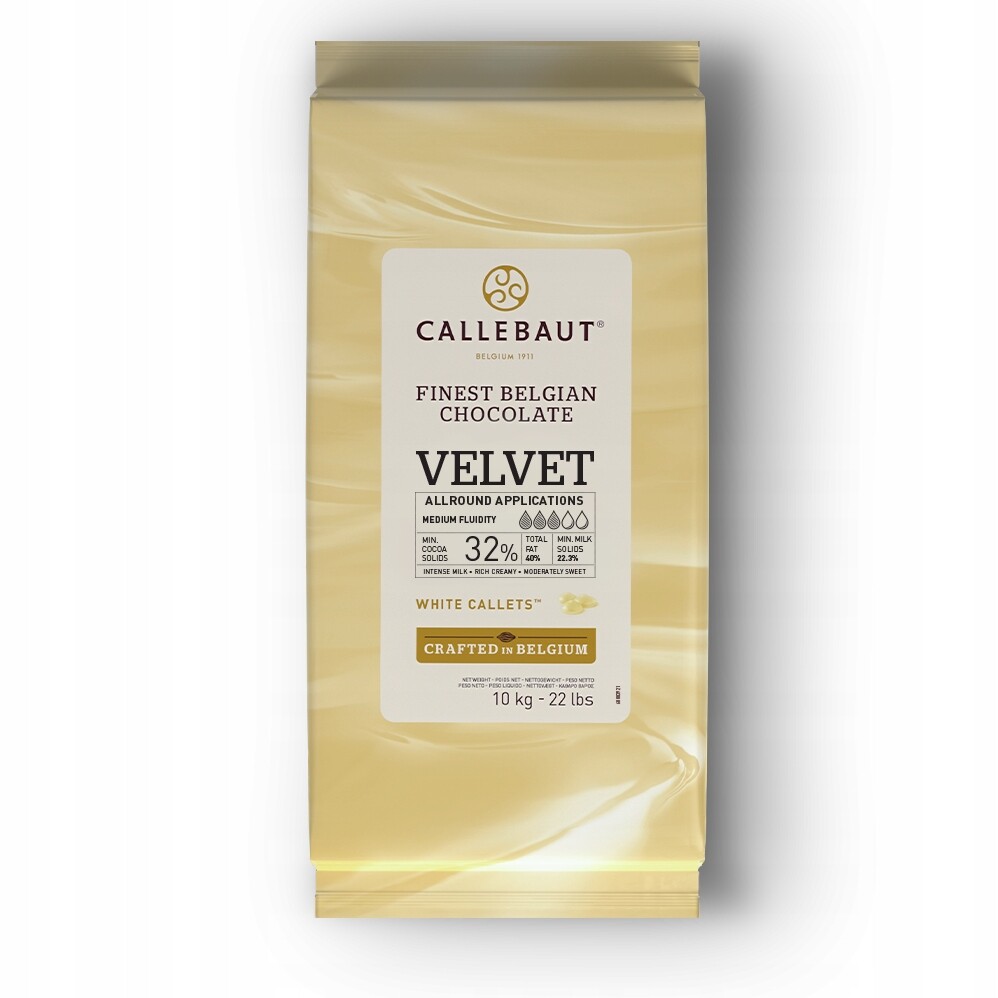 Callebaut čokoláda bílá 32% Velvet 10 kg