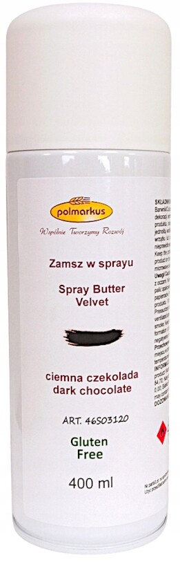 Semiš ve spreji Polmarkus Tmavá Čokoláda 400ml