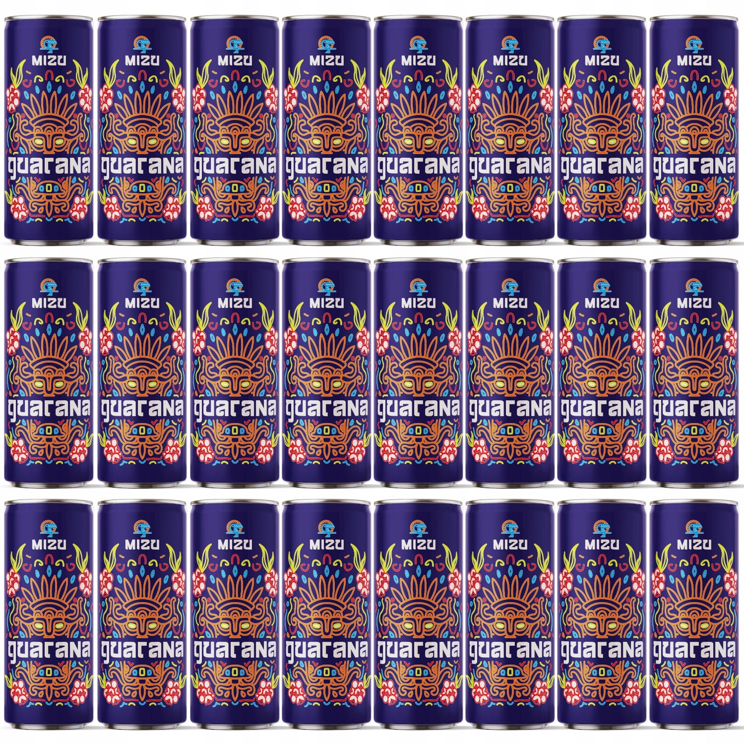 24 x Nápoj Vitamizu Mizu Guarana Plechovka 250 ml