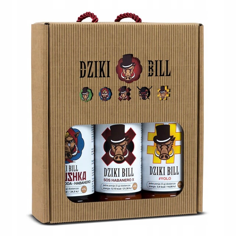 Ostrý dárek! Divoký Bill Medium Heat set