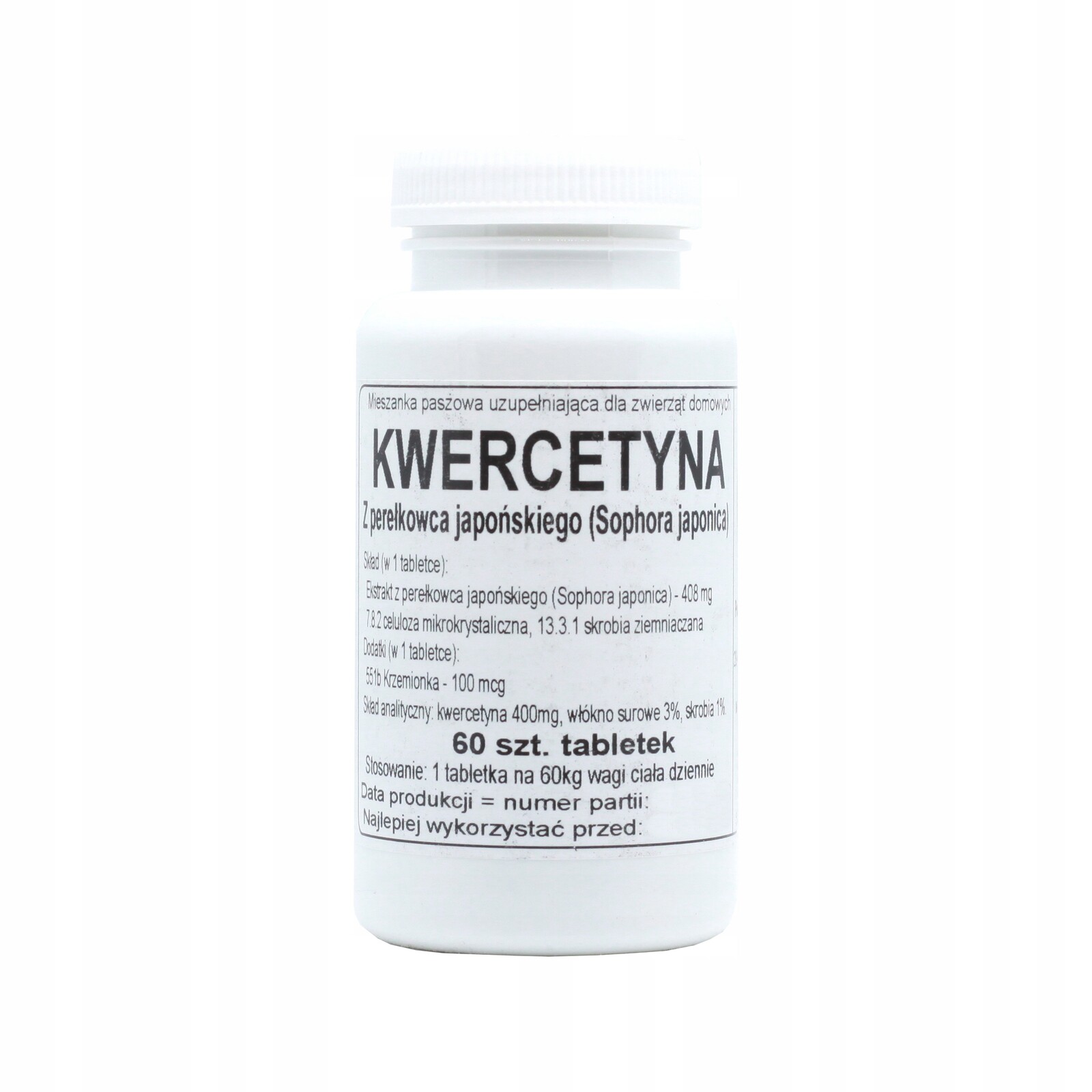 Kwercetin extrakt 400 mg Sophora Japonika 60 tablet