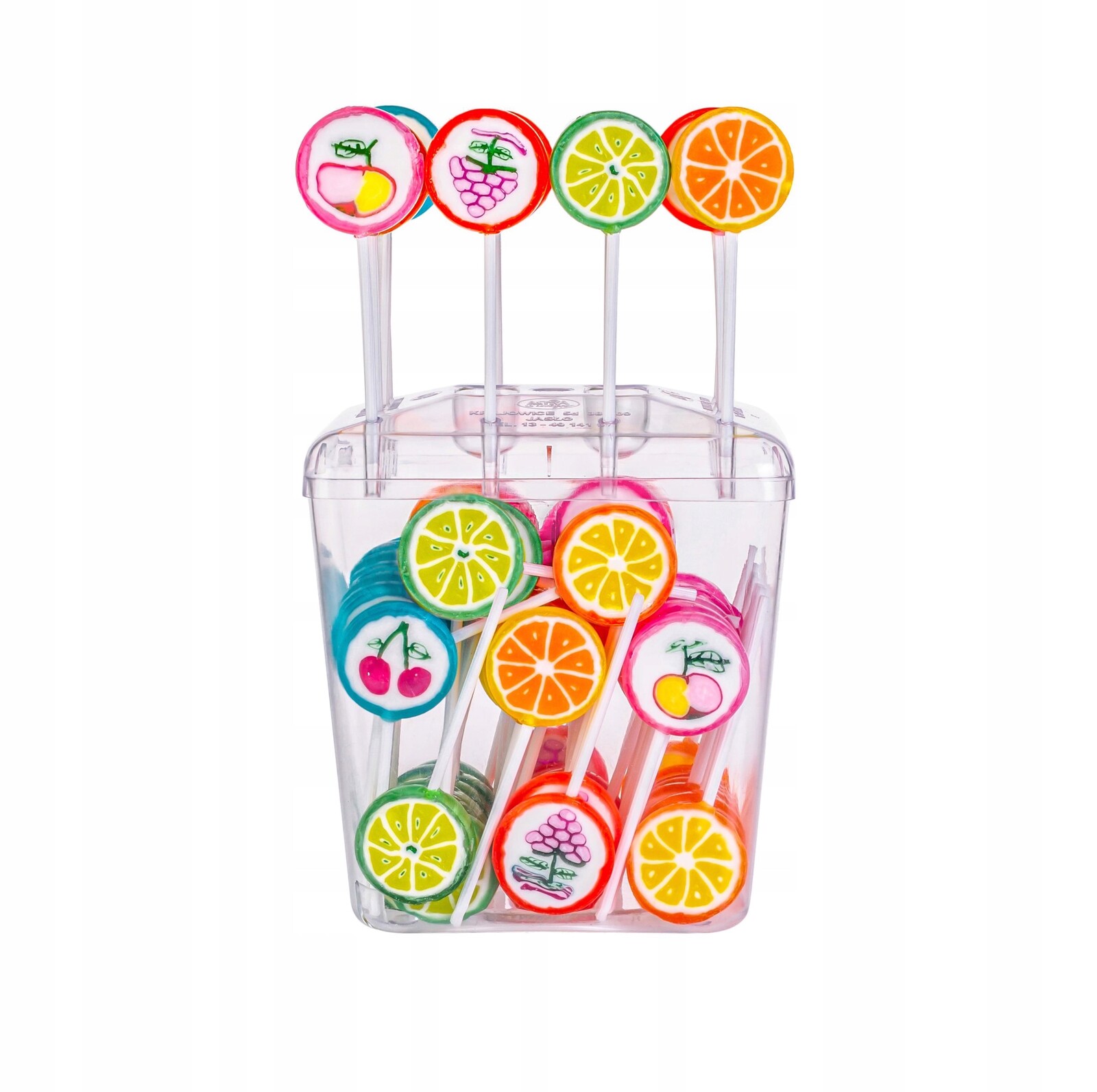 Lízátko desénové s ovocnou příchutí 1 kg (100 x 10 g)