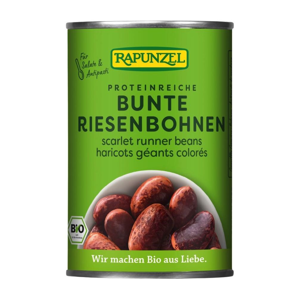 Fazole obří sterilované 400 g BIO   RAPUNZEL