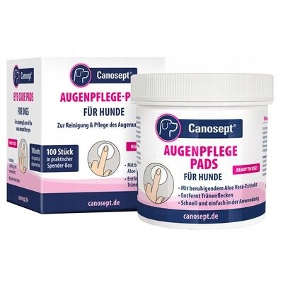 Canosept podložky pro péči o oči  - 100 kusů