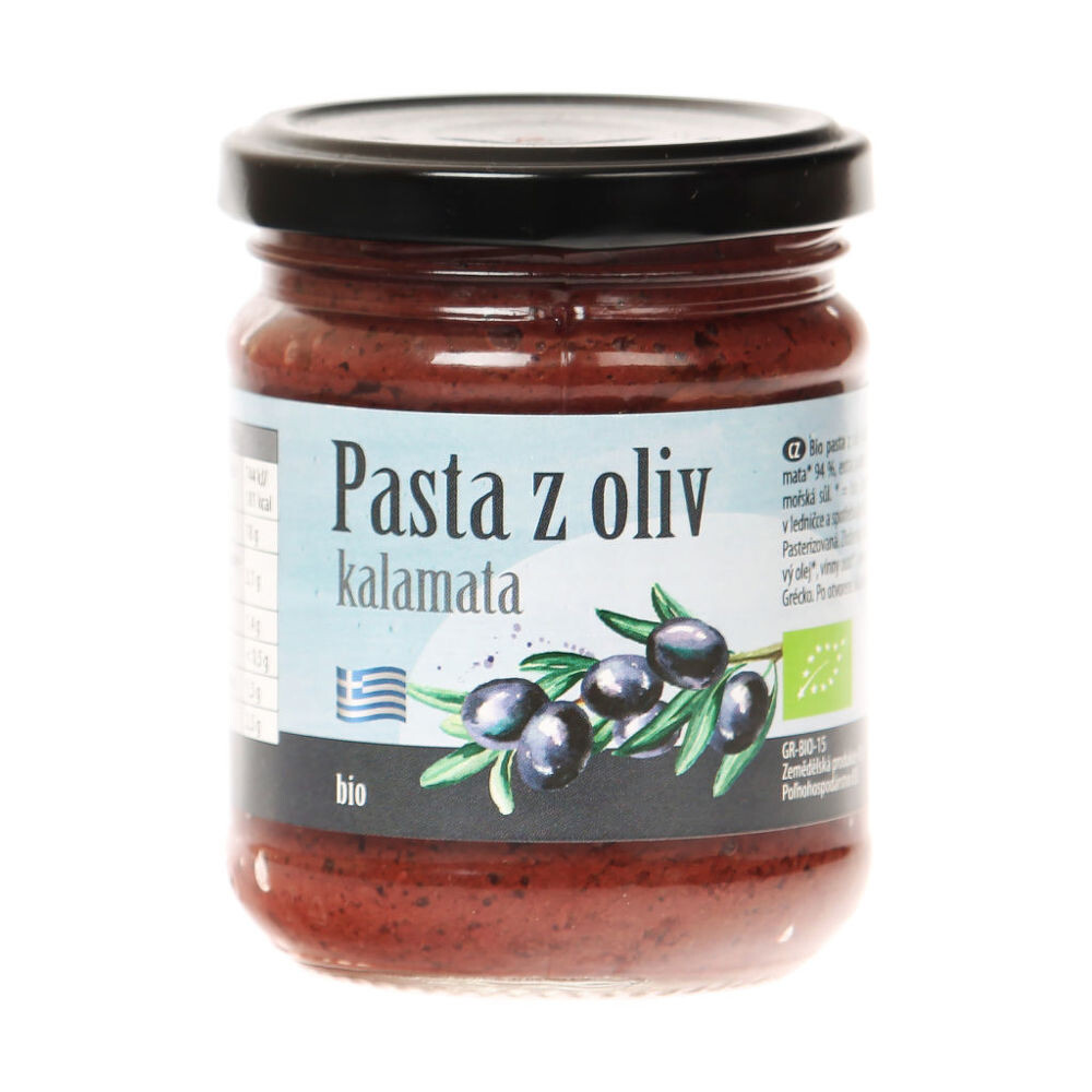 Pasta z oliv kalamata 195 g BIO   BIO NEBIO