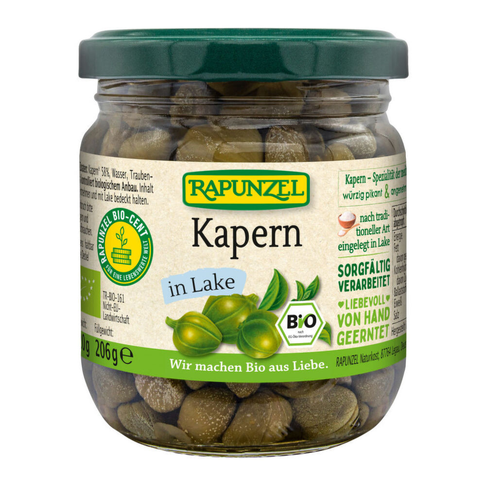 Kapary ve slaném nálevu 206 g BIO   RAPUNZEL