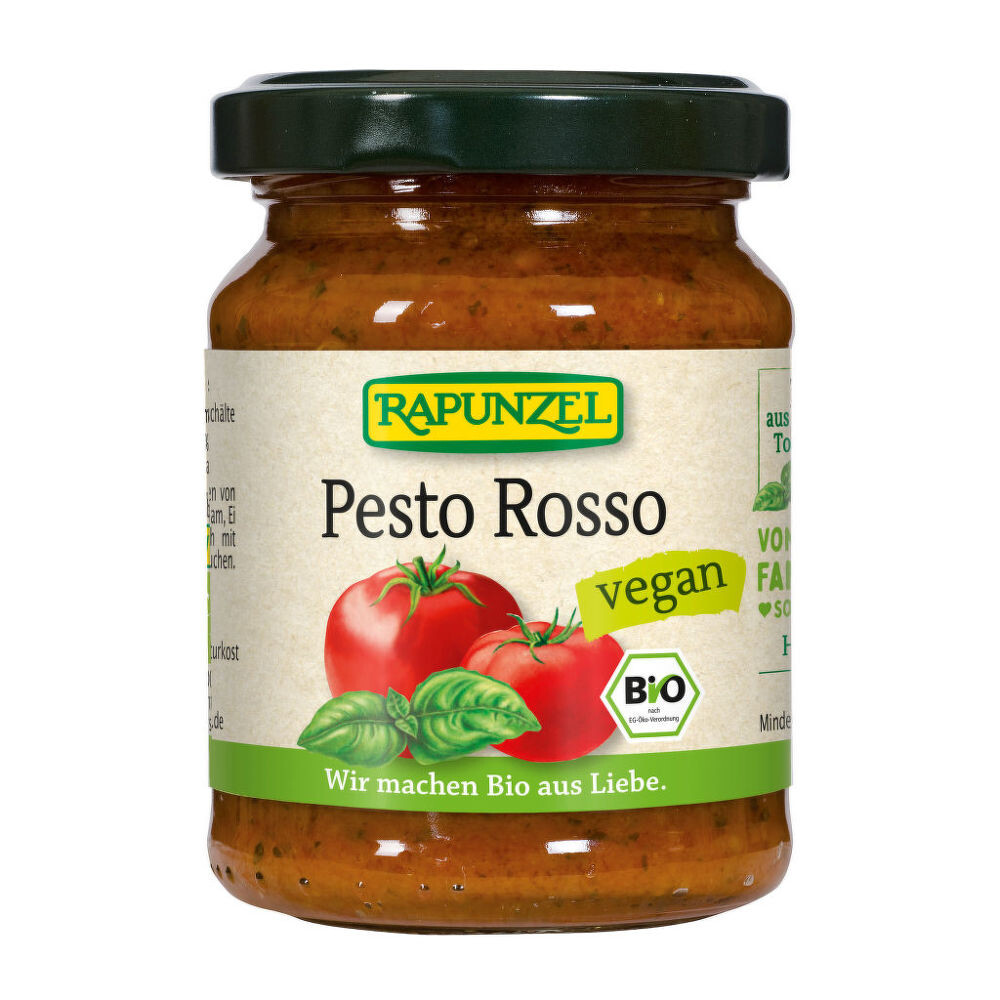 Pesto rosso vegan 120 g BIO   RAPUNZEL
