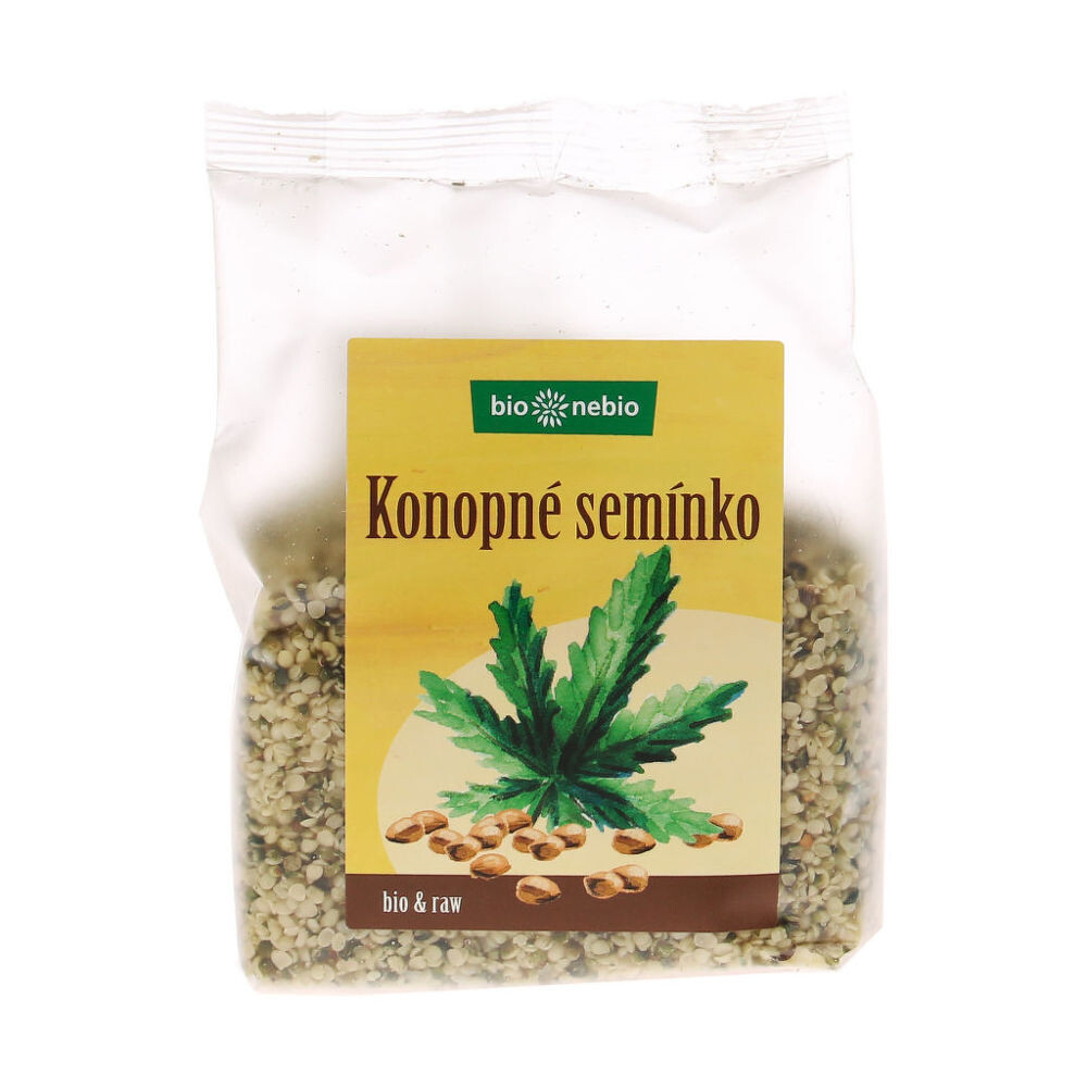 Semínko konopné loupané 200 g BIO BIO NEBIO