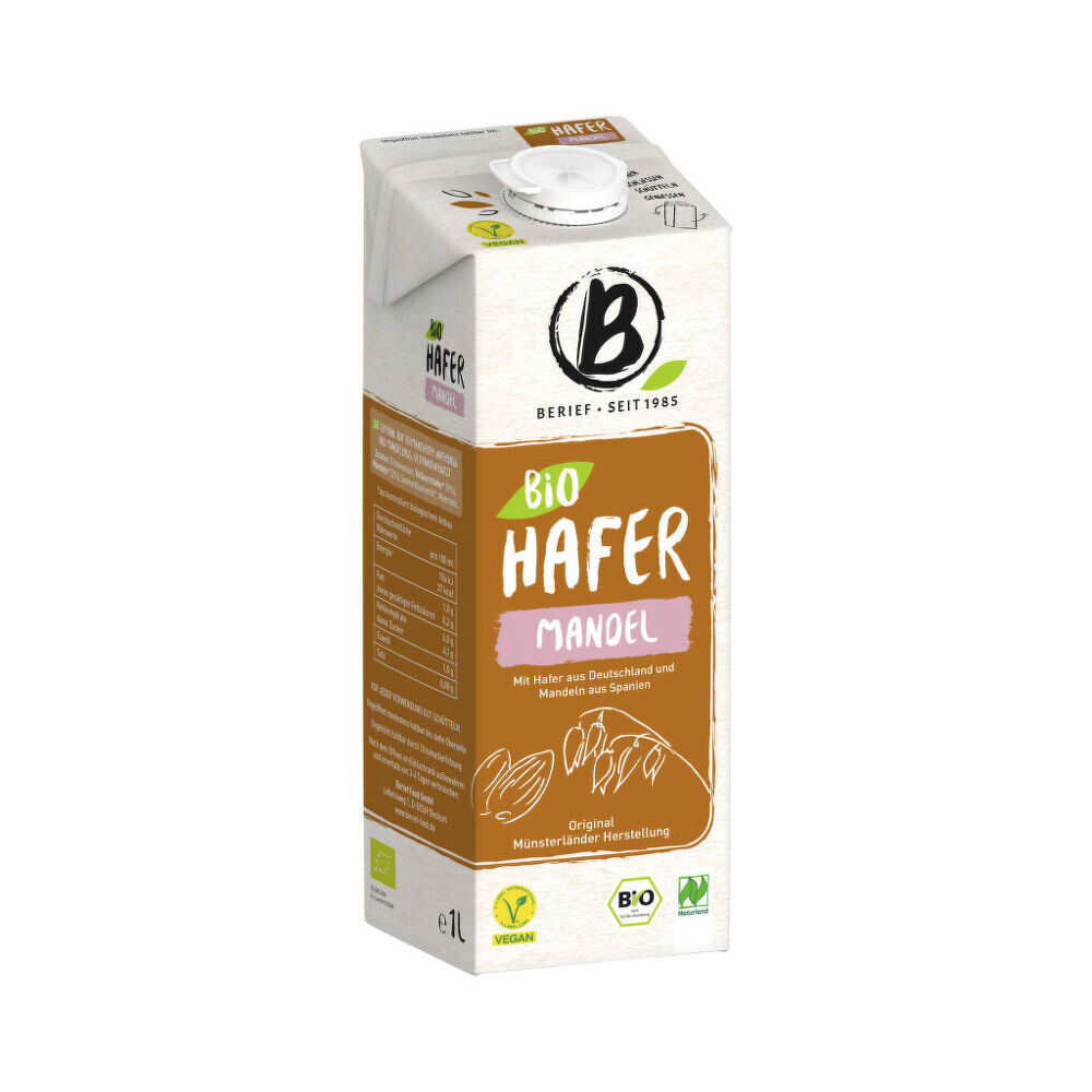 Nápoj ovesno-mandlový 1 l BIO   BERIEF
