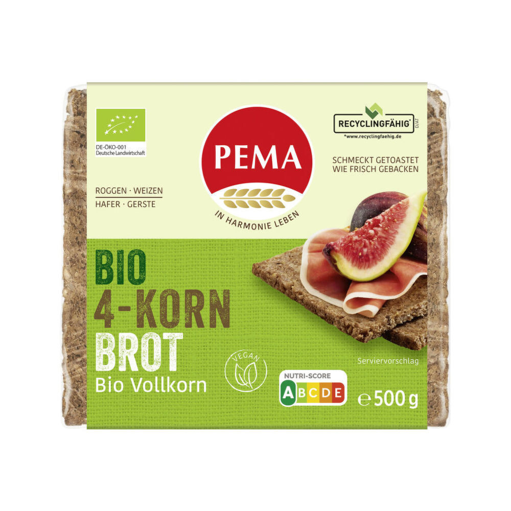 Chléb vícezrnný 500 g BIO PEMA