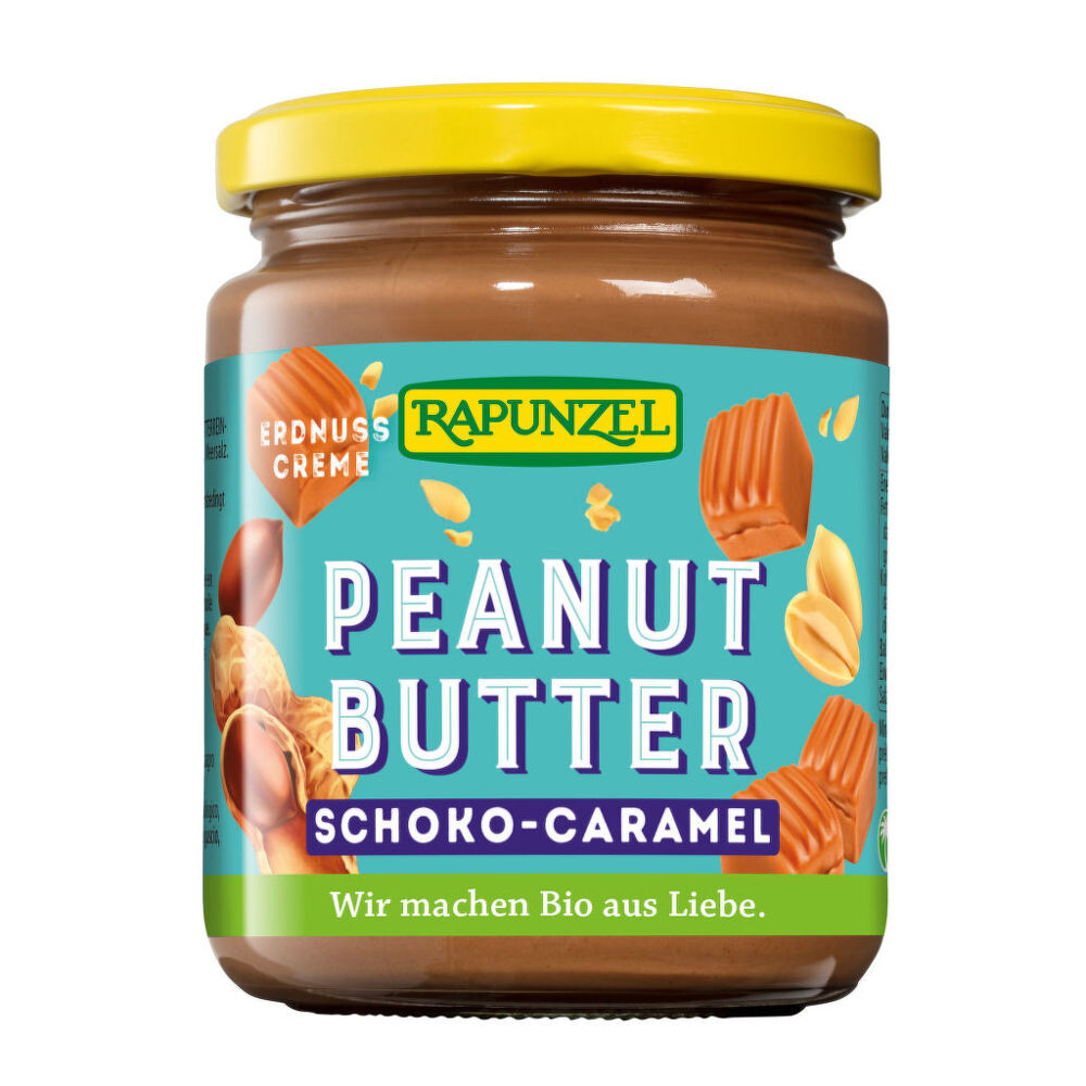 Pomazánka arašídovo-karamelová 250 g BIO   RAPUNZEL