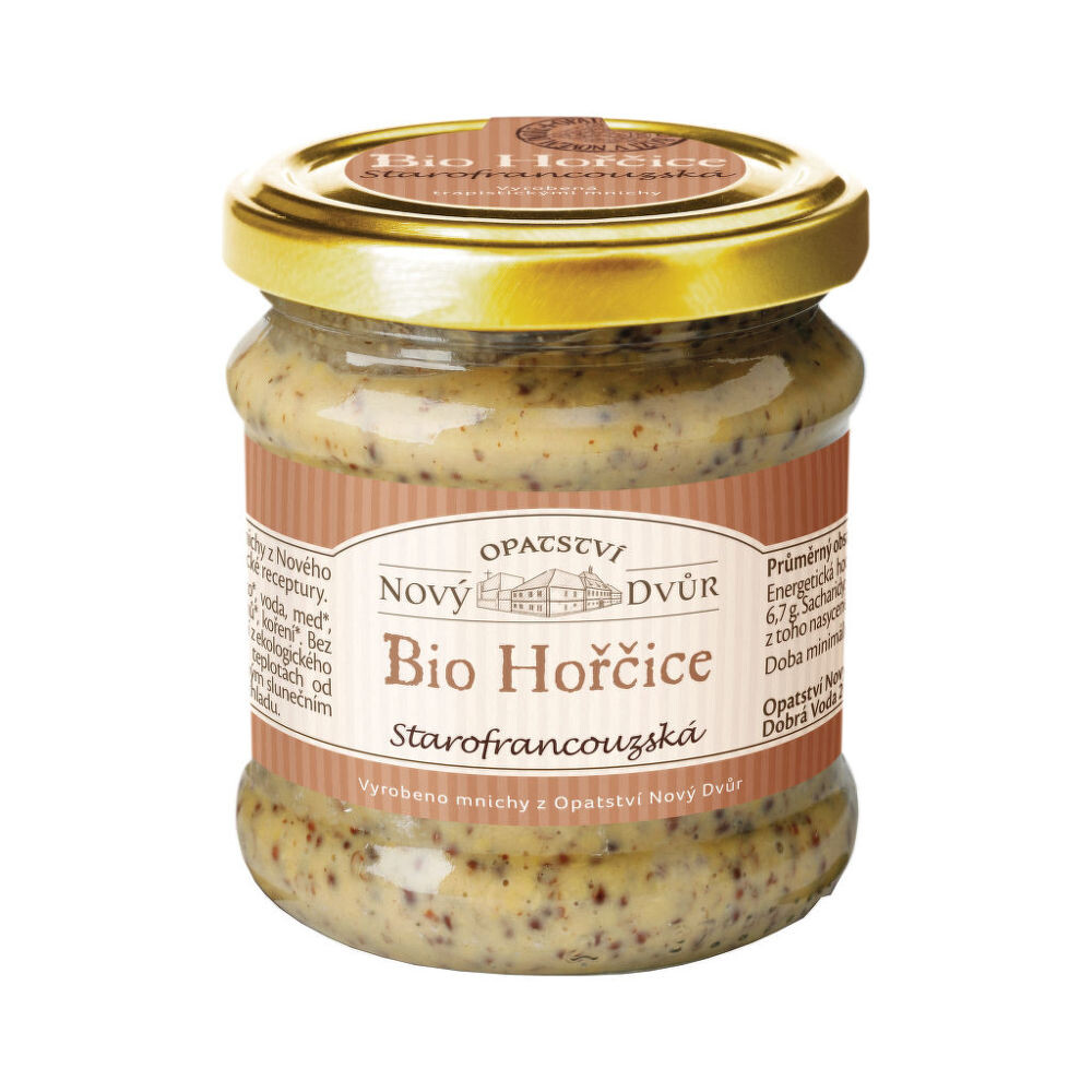 Hořčice starofrancouzská 195 g BIO   LABORA