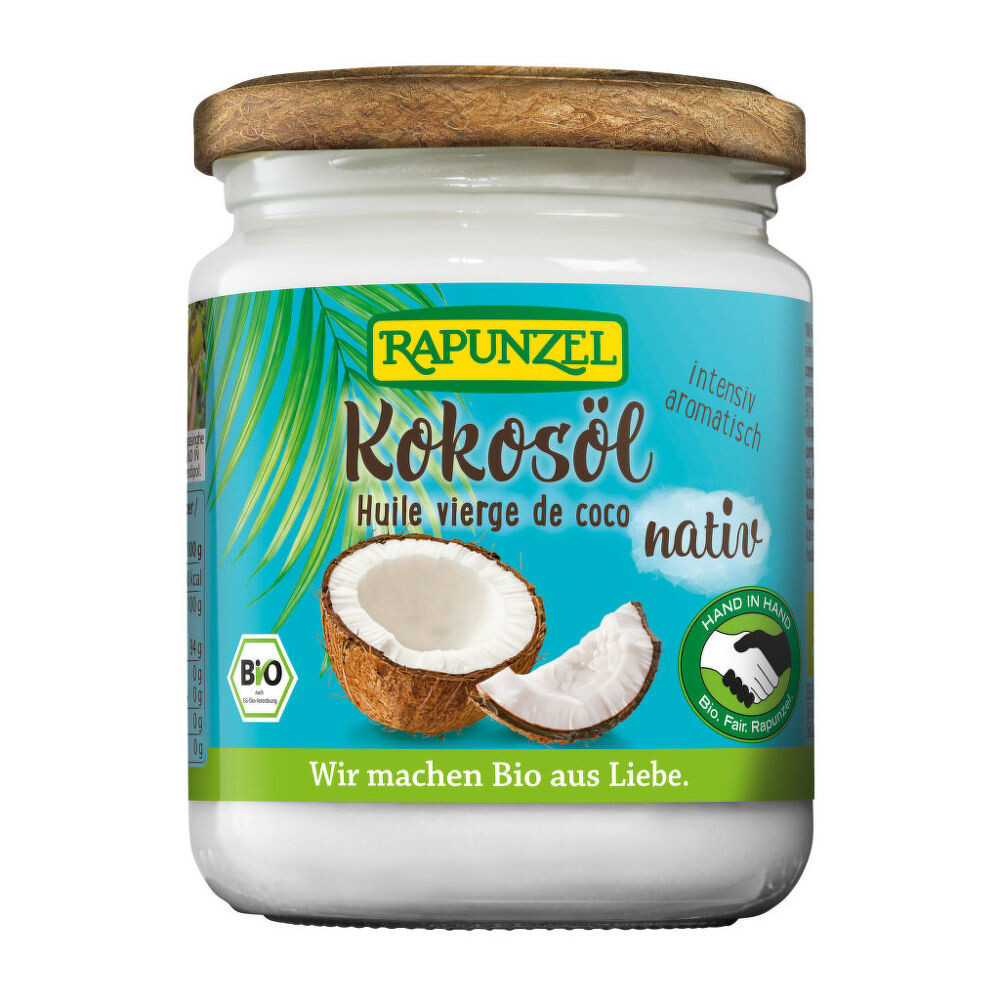 Olej kokosový lisovaný za studena 200 g BIO   RAPUNZEL