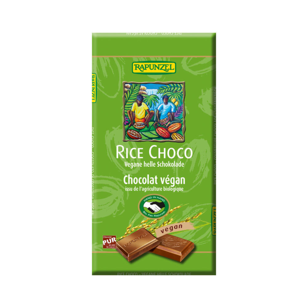 Čokoláda rýžová 100 g BIO   RAPUNZEL