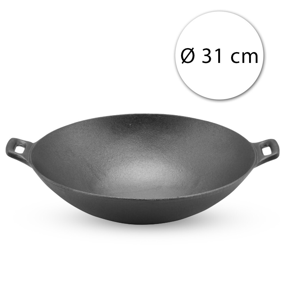 PERFECT HOME Pánev WOK litina ¤31cm  PERFECT