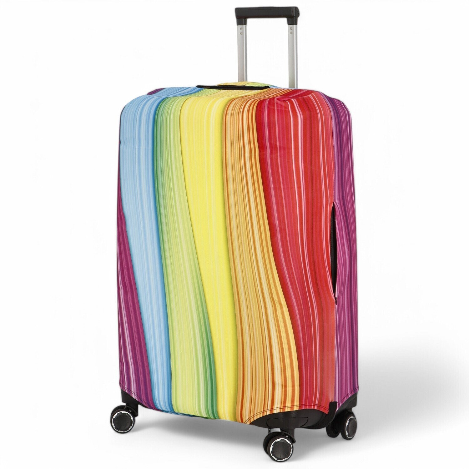 Obal na kufr Travel Color velikost L, barevný