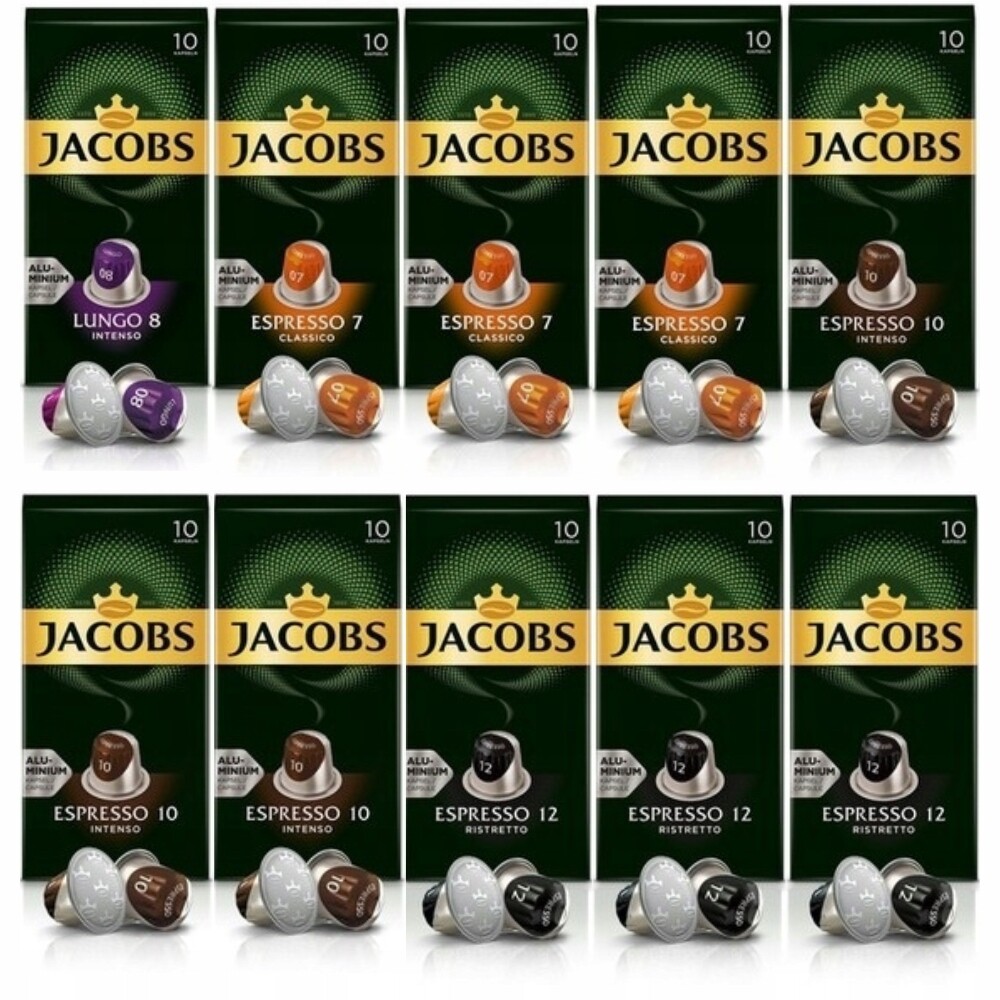Kapsułki Jacobs Lungo, Espresso do Nespresso(r) zestaw 100 szt