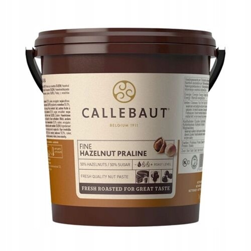 Pralinka pasta z lískových oříšků – arašídový krém – Callebaut – 1 kg