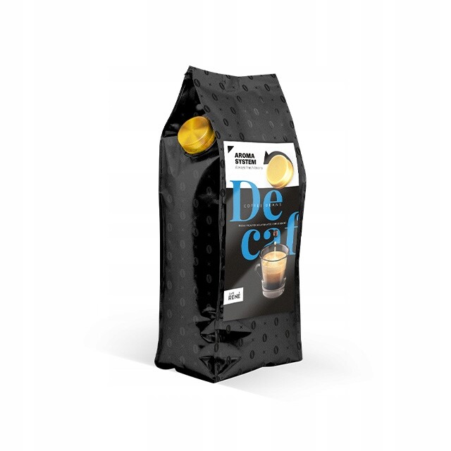 Rene Decaf káva v zrnu 1kg