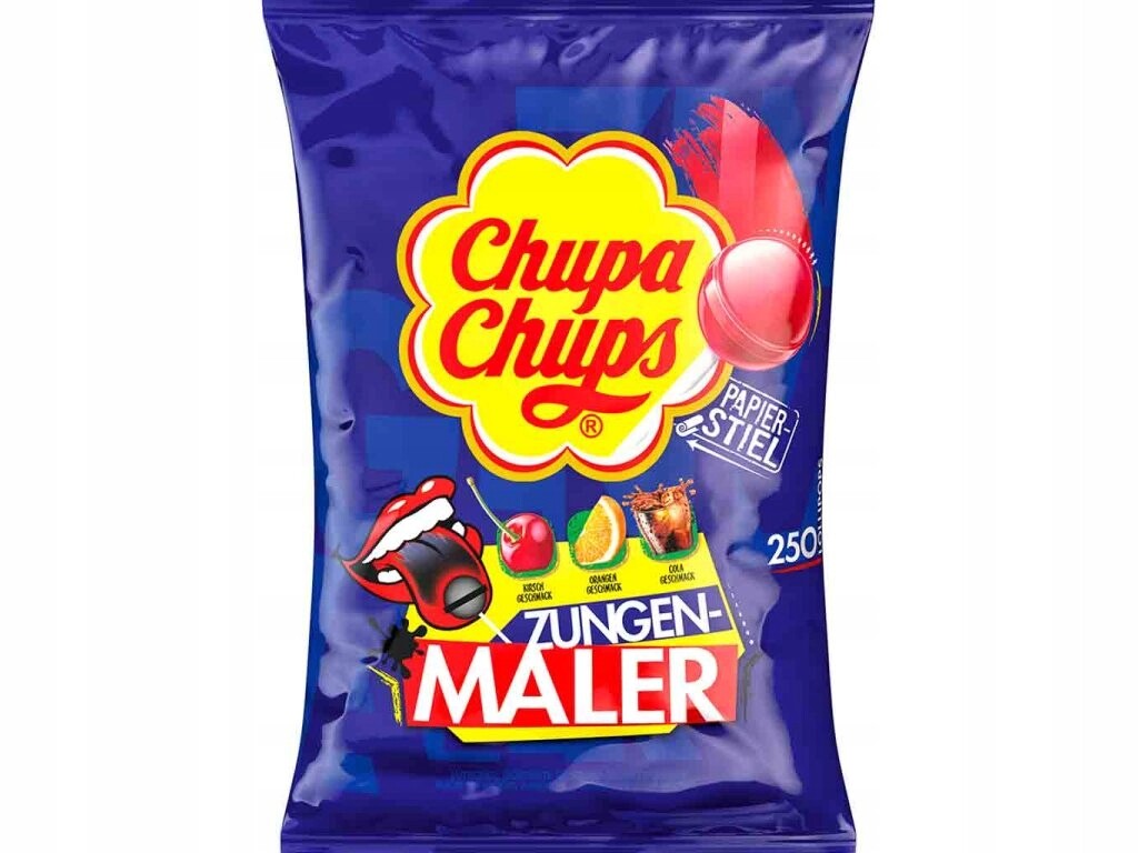 Chupa Chups lízátka 250 ks Cola Ovoce 3000g