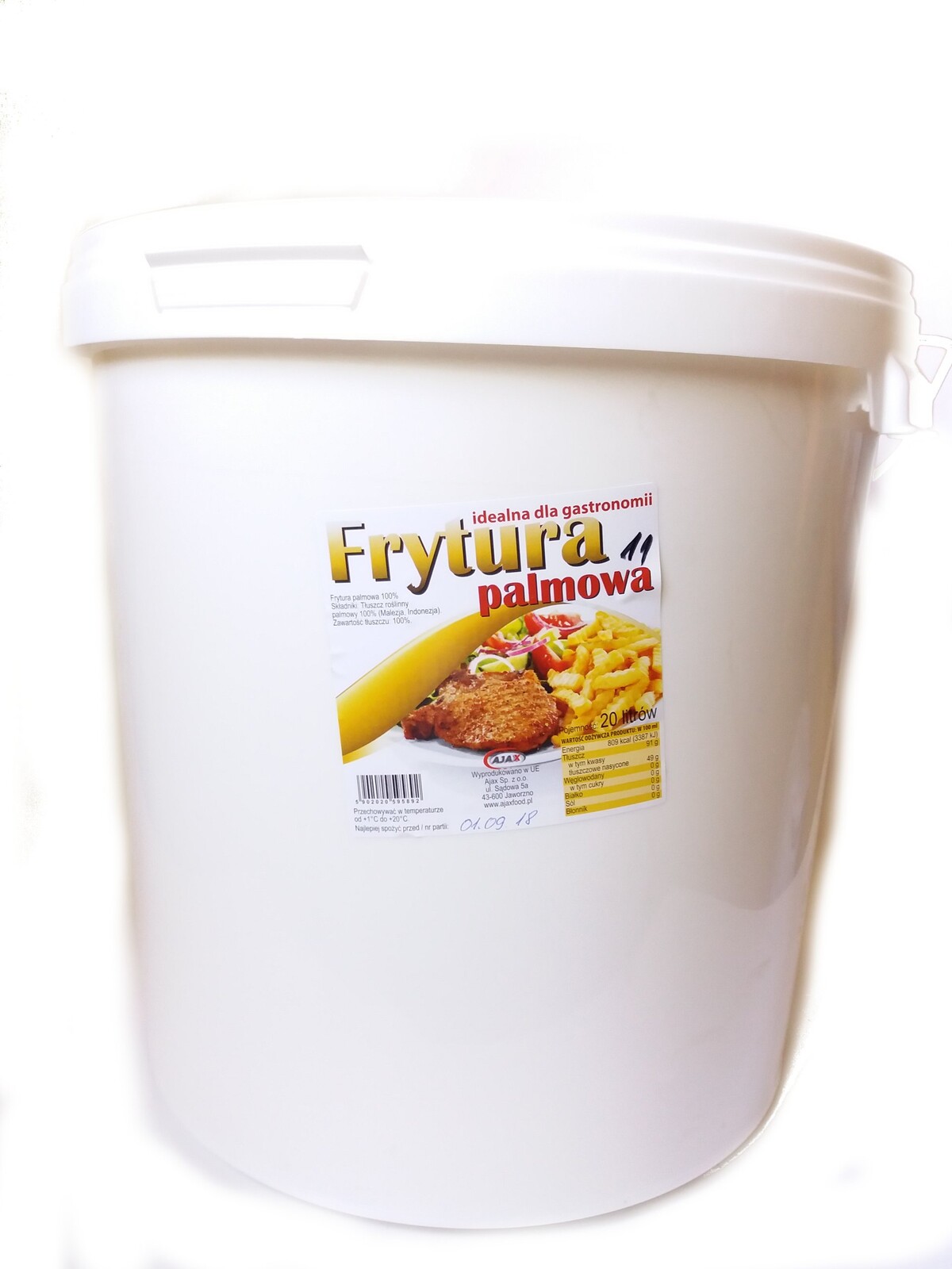 Fritéza Palmová 20l Plastové Vědro Gastronomie