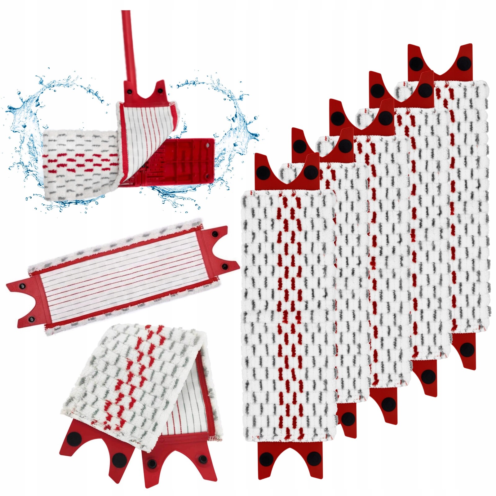 Náhradní náplň pro plochý mop Vileda Ultramax, sada 5 kusů