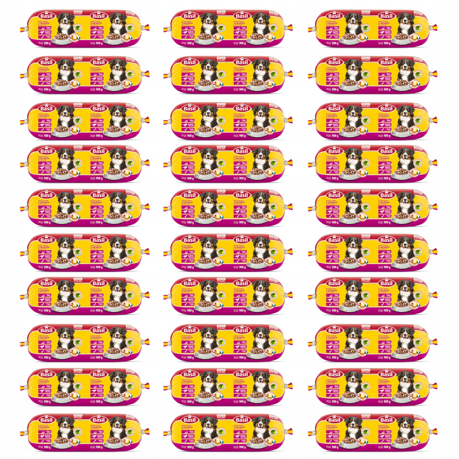 20x krmivo pro psy Tyčinka Basil s drůbeží 900 g