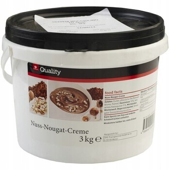 Tgq Ořechovo-nugátový krém 3Kg