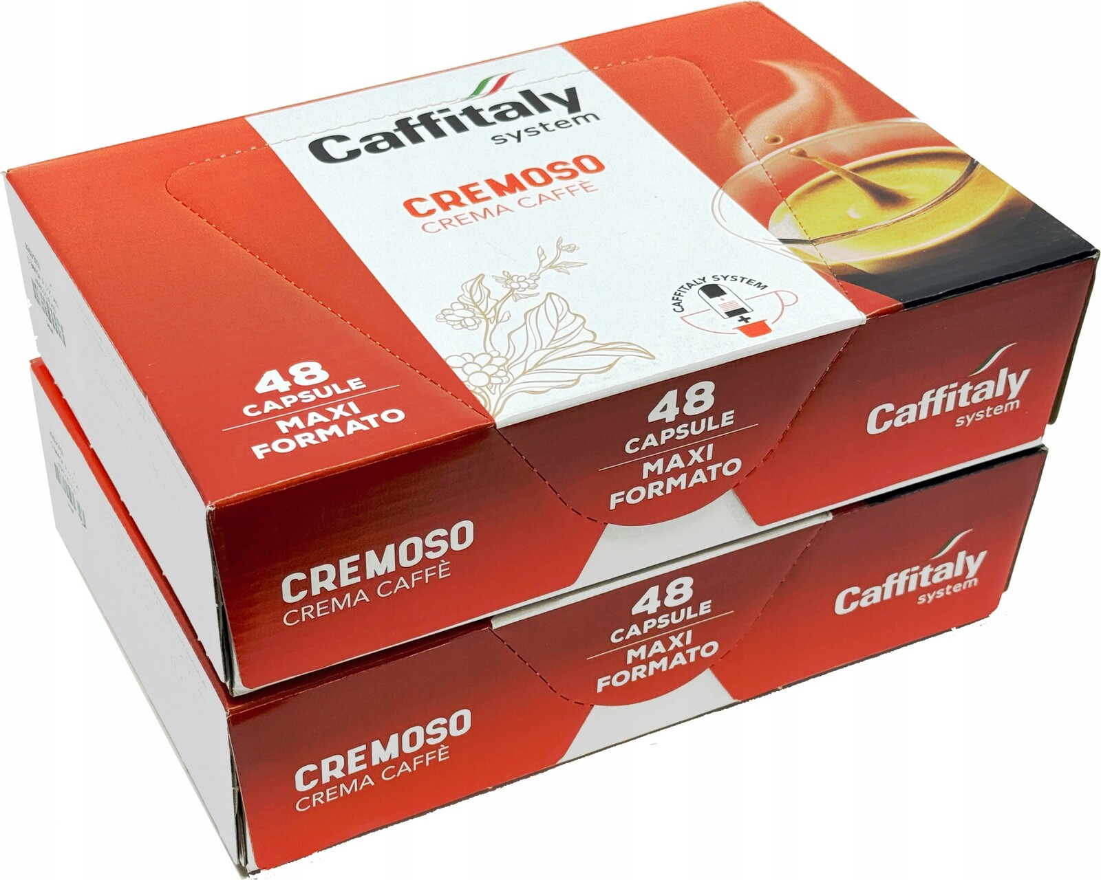 Kapsle pro Cafissimo káva Caffitaly Caffe Crema Cremoso 96 ks