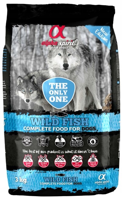Wild Fish Alpha Spirit suché krmivo pro psa Ryba 3 kg