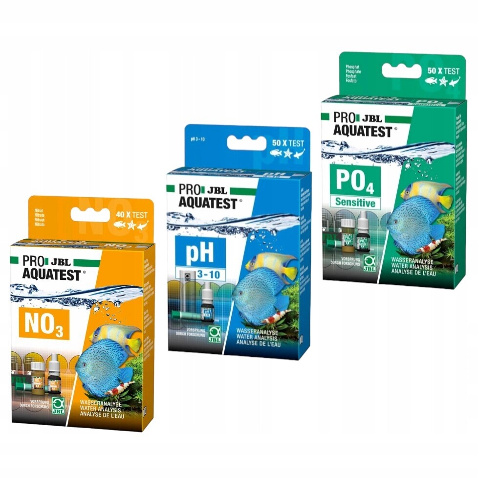 Jbl Test PO4 NO3 pH Kompletní testy Sada testů