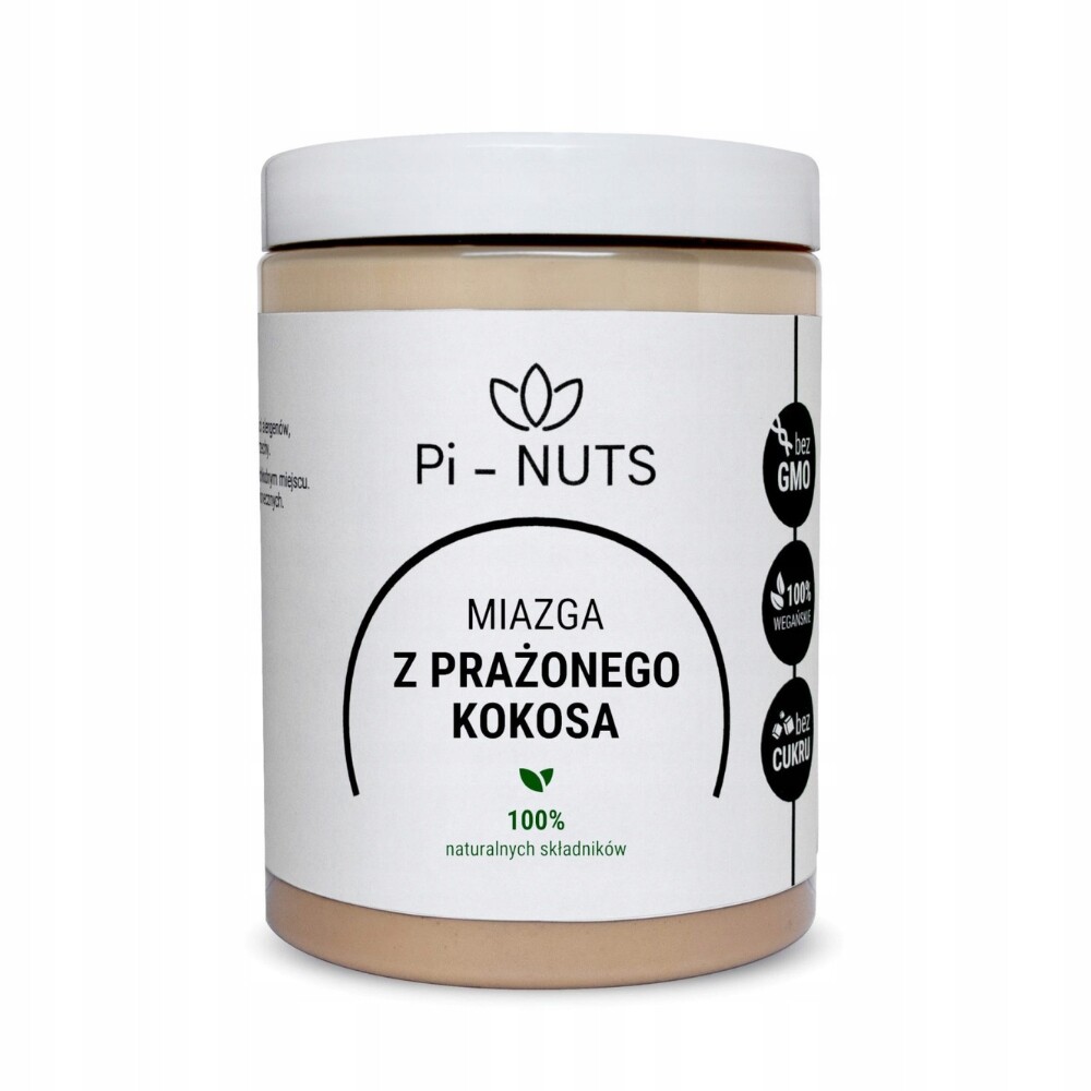 Pi-nuts Pasta z pražených kokosů 100% 1kg