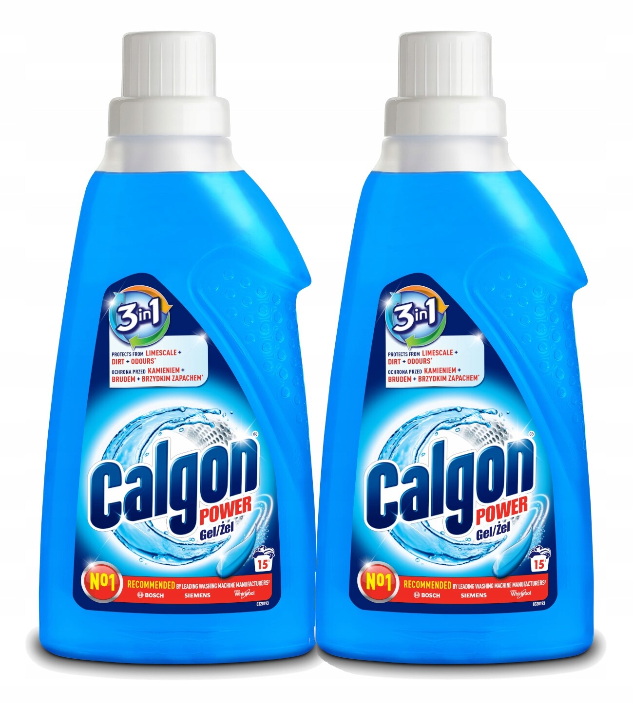 Calgon 2v1 Gel Odvápňovač Pračky 2 x 750m 1,5L
