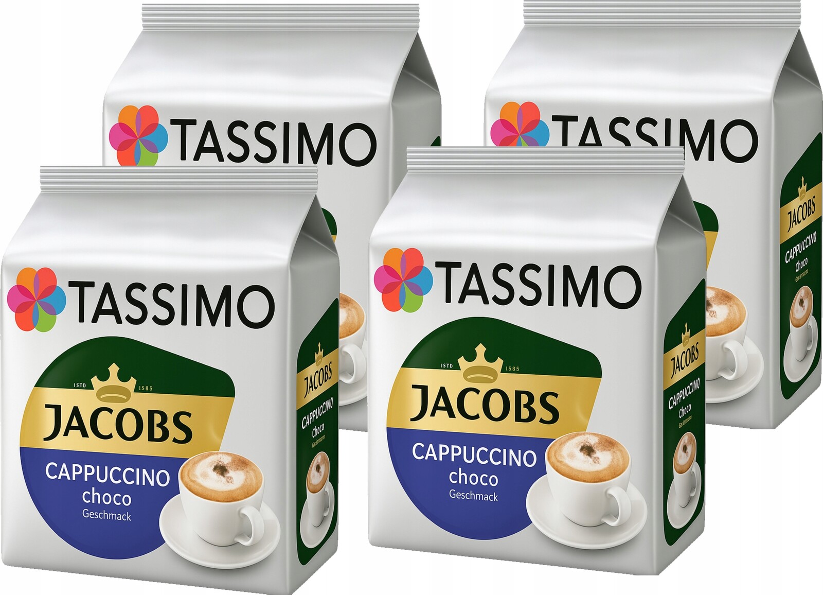 káva Tassimo Jacobs Cappuccino Choco 5 x 8 káv