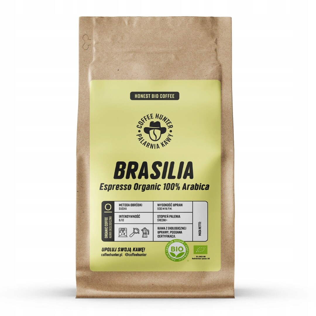 Káva Bio Bio Brasilia Colibri Espresso Organic 1kg