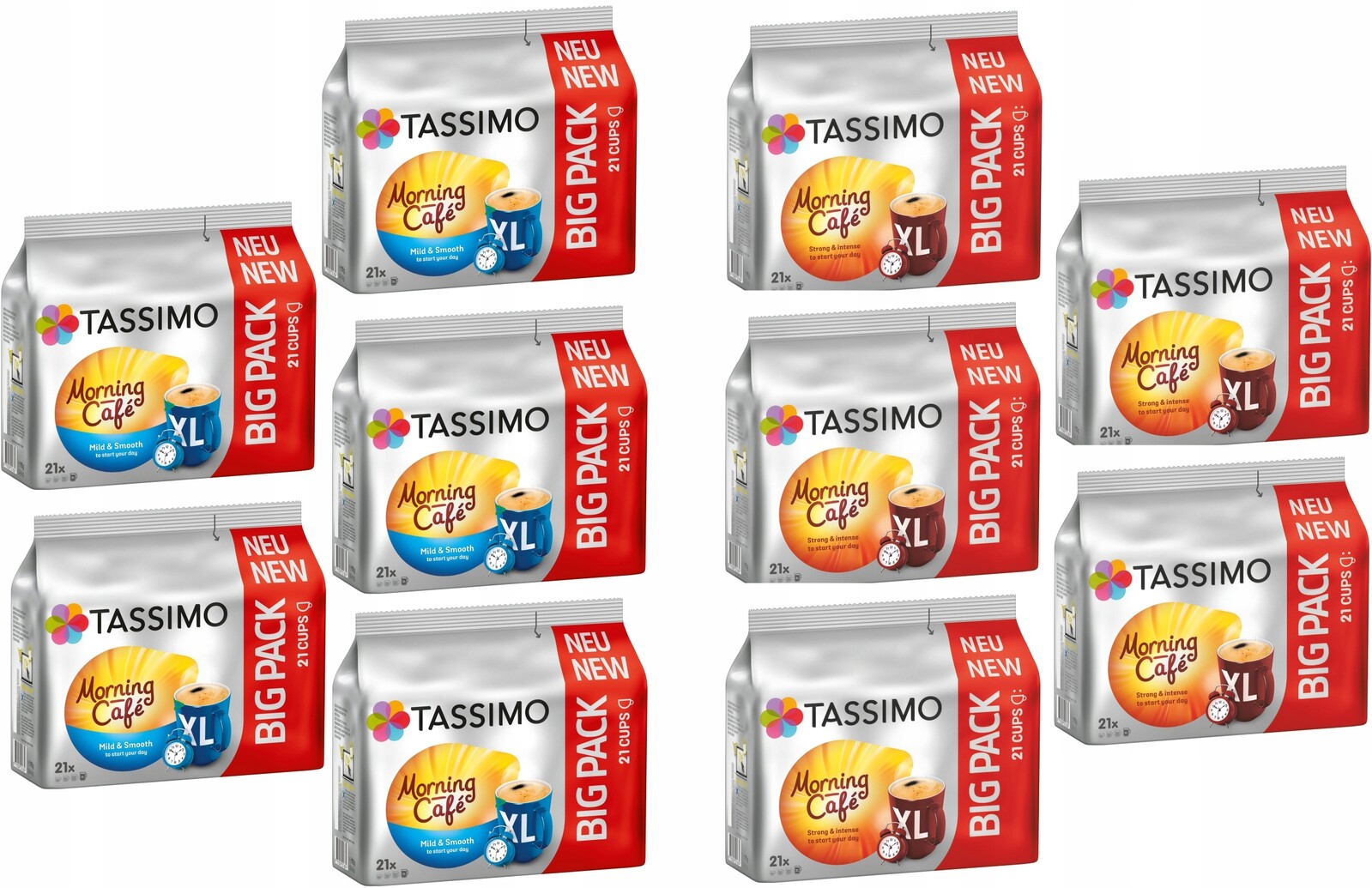 Kapsle Tassimo Sada Morning Strong & Mild