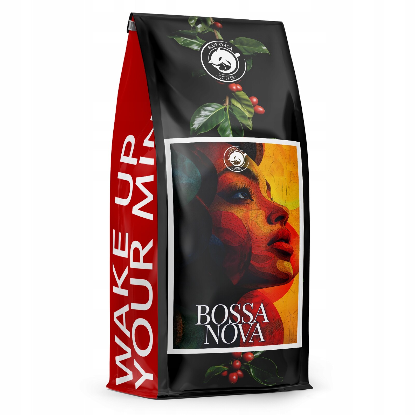 Káva zrnková 1kg Bossa Nova 100% Arabica Čerstvě Pražená Blue Orca Coffee