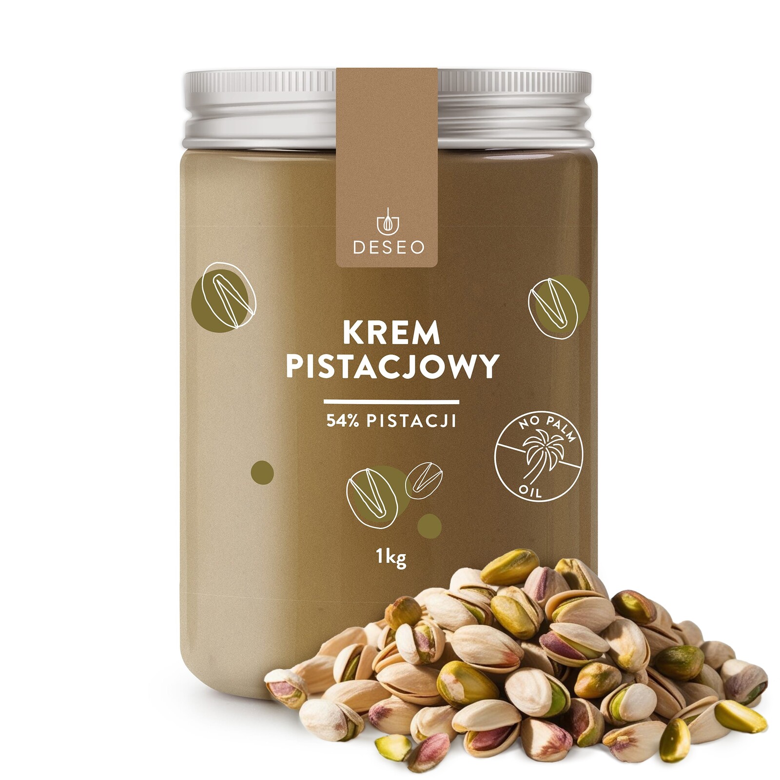 Pistáciový krém 1kg Deseo Pistáciový krém