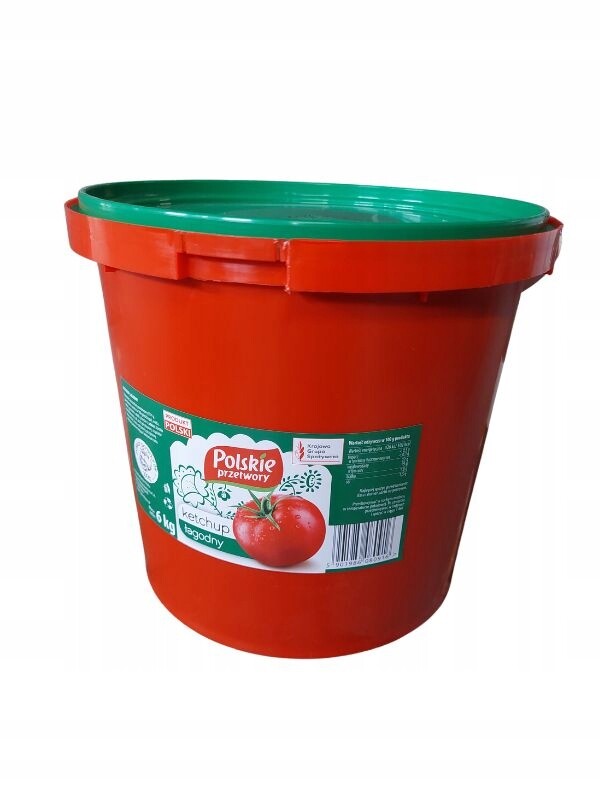 (dp) Ketchup 6KG Polské Zavařeniny Z Włocławka Jemný