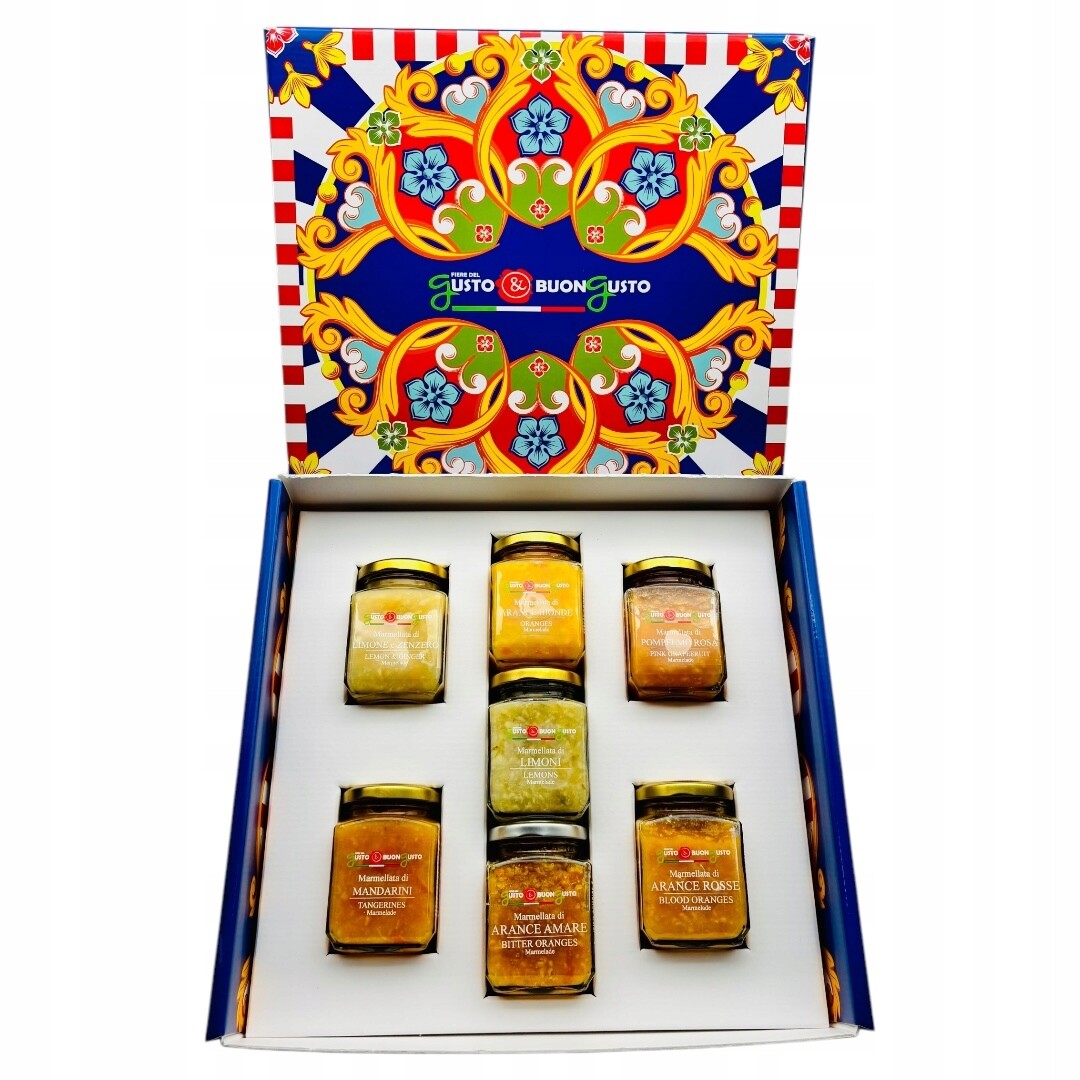 Sada – Zavařeniny přímo z Itálie – 7 x citrusové plody