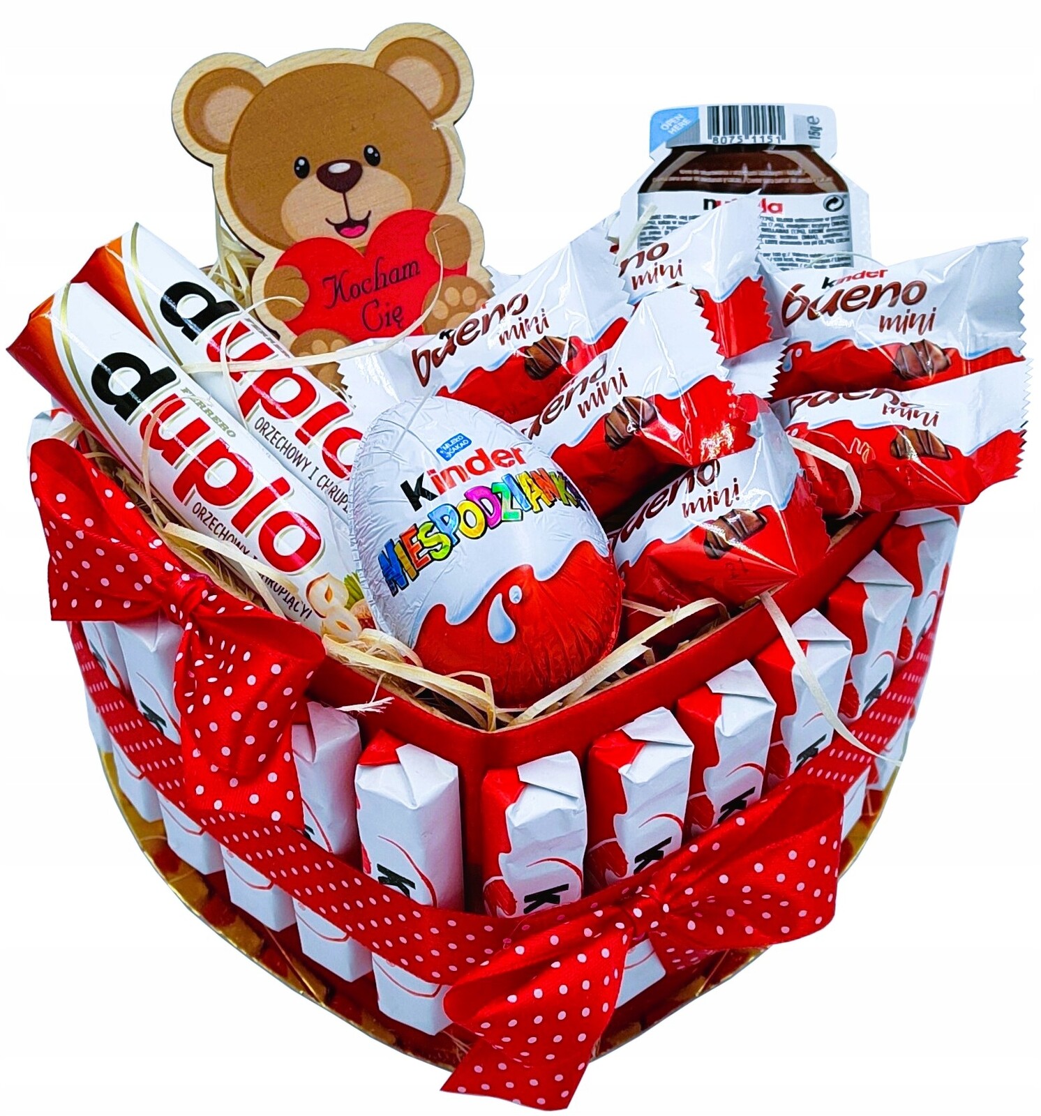 Dort Kinder Dárkový koš Sada sladkostí Dárek k narozeninám a jmeninám 18