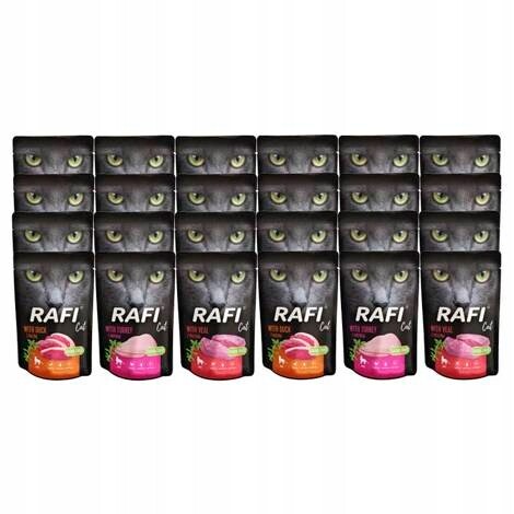 Dolina Noteci Rafi Pro Kočky MIX Kapsička 80X100 G