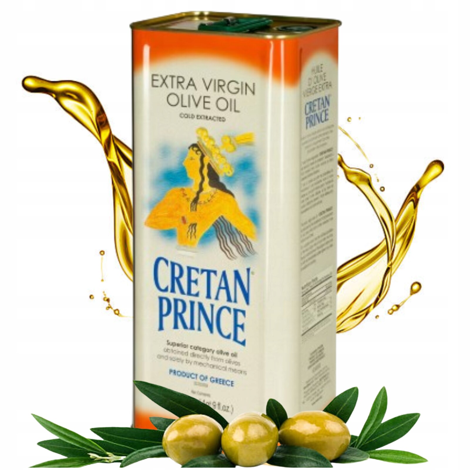 Olivový Olej Extra Virgin Grecka Z Kréty 5L 5000ml Cretan Prince