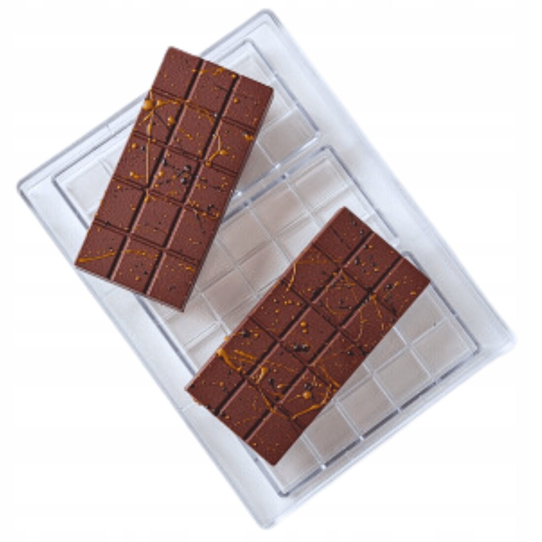Forma na dubajskou čokoládu z polykarbonátu Dubai 175 x 275 mm H 20 mm Yumi